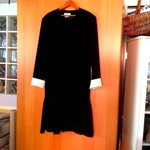 Ann Tjian for Kenar 2 Black 90s dress, New no tags, Never Worn, Size 14